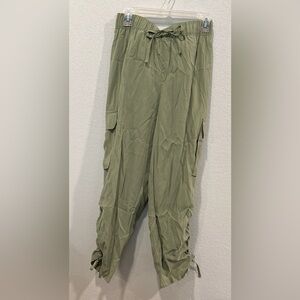 Sofia by Sofia Vergara Olive Cargo Jogger Pants